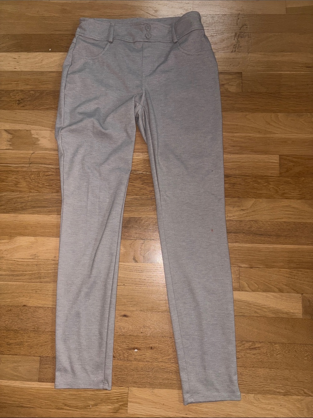 Gray Everyday Stretch Leggings Pants